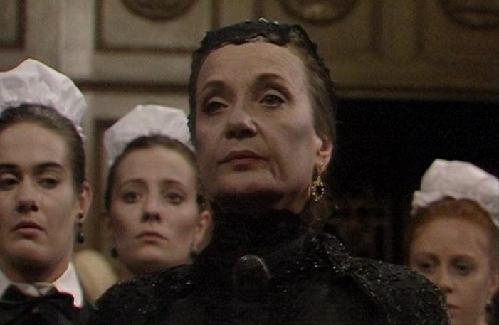 Happy Birthday to Sylvia Syms who played Mrs Pritchard in Ghost Light. 