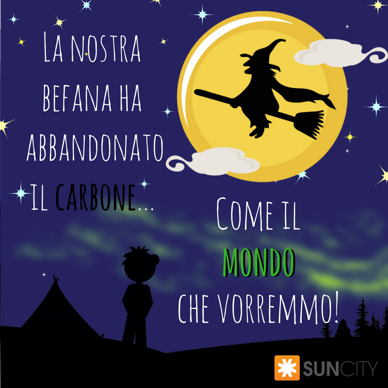 Il nostro augurio è che il #mondo intero segua l'esempio della nostra #befana. Buona #epifania!