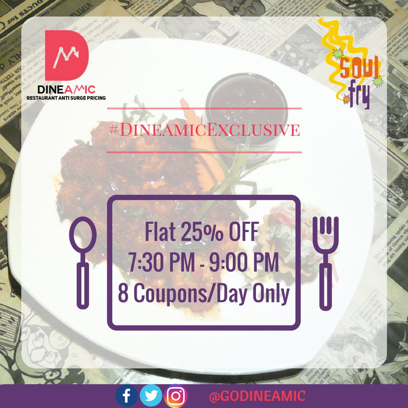 GoDineamic's tweet photo. Soul Fry #Dineamic #Food #Drinks #Delicious #Foodie #Foodlove #Yummy #Mumbai #Love #Dine #Seafood #Prawns #Fish #Discount #Offer #Coupons https://t.co/PhtQEd6xzq