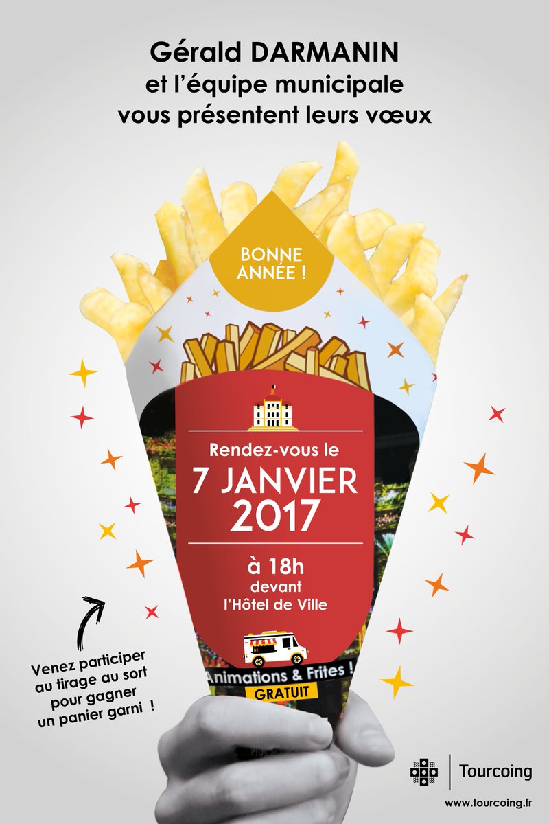 Gerald Darmanin On Twitter Voeux2017 Rendez Vous Demain A 18h Tourcoing