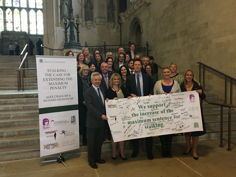 RichardGrahamUK's tweet photo. Agreement to double stalking sentences: some of
those who campaigned with @AlexChalkChelt and I successfully. Thank you
all. https://t.co/LPCXqzYsWO