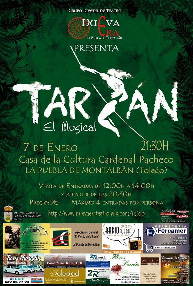 Mañana os esperamos a todos en nuestro nuevo espectáculo "Tarzán, el musical" ¡no te quedes sin tu entrada! 😉<a href="/RadioPuebla/">Radio Puebla 107.2FM</a>