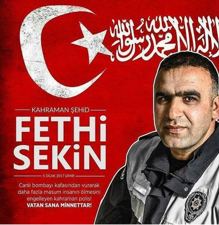 Kurşun oruç bozmaz şehidim.Sen bugün Allah katında iftara davetlisin.#FethiSekin