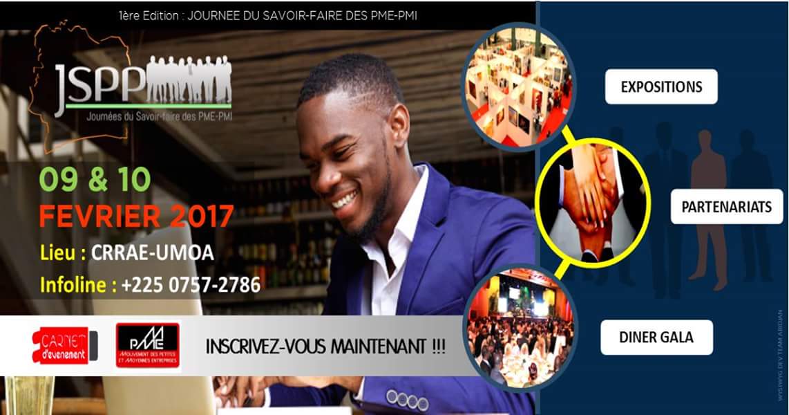RaissaBanhoro's tweet image. 1ère Edition: Journées du Savoir-faire des PME-PMI de Côte d&apos;Ivoire (JPO-JSPP) #JSPP2017