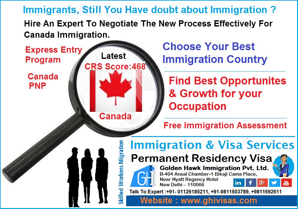 Are you looking Canada Immigration in 2017 ? Hire an Expert Canada Visa Consultant for Profile Assessment and Application filling services.