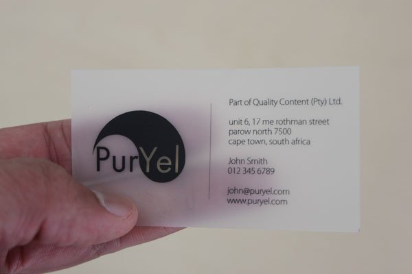 SignageWiki's tweet photo. How To Make Your Own Clear, Translucent &amp; Frosted Business Cards - https://t.co/0tVC78JJ2D https://t.co/xy5wM0pR0A