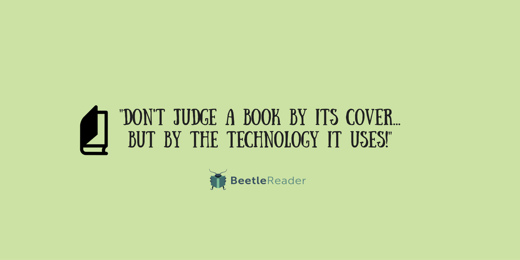 beetlereader1's tweet photo. Choose #ebook #technology wisely: https://t.co/X2UXqaUin1

#publishers #epub3 https://t.co/HazsoBGbiX