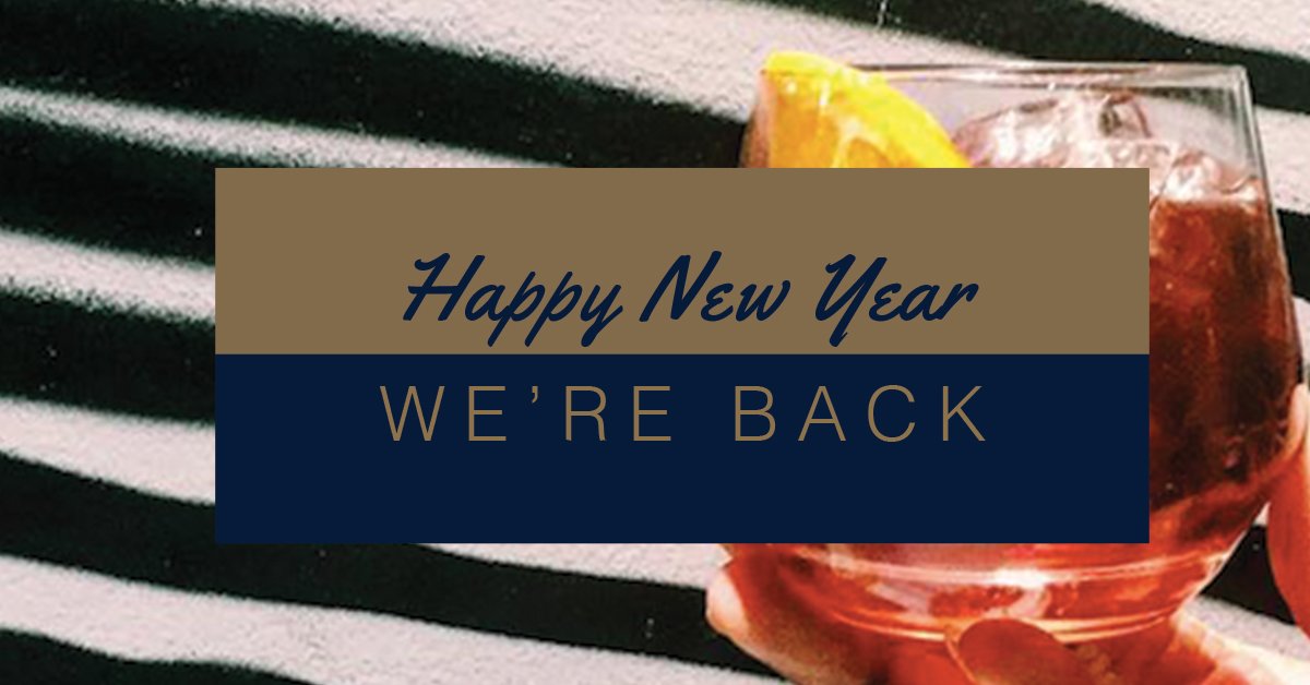 Happy New Year! We hope everyone had a great festive season. We’re back in business next week &amp; can’t wait to see our awesome customers!