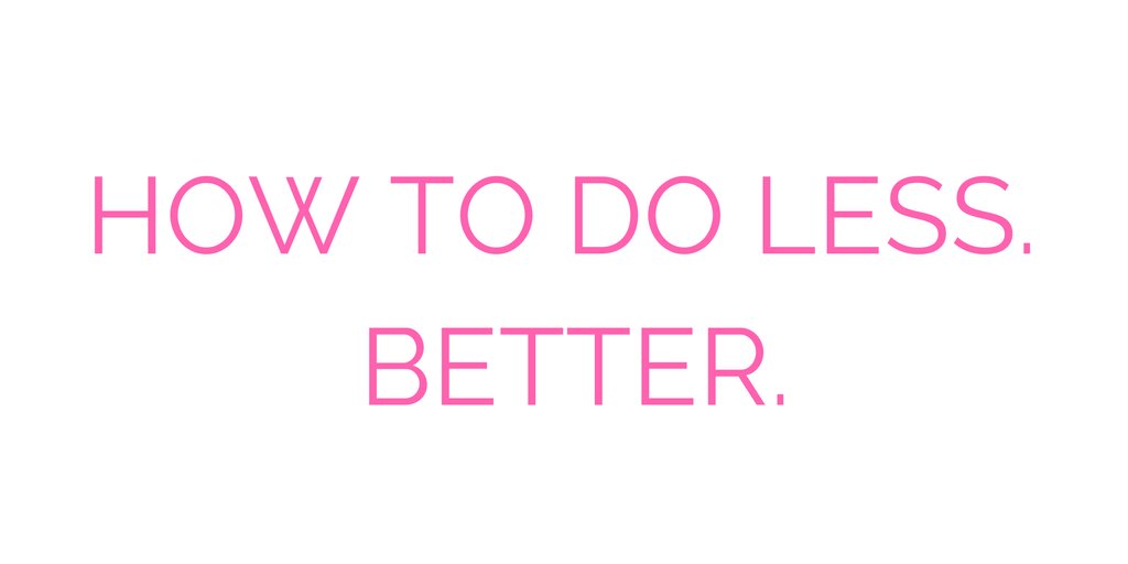 Want to do less better? Join me for this webinar on Tues...
attendee.gotowebinar.com/register/53887…