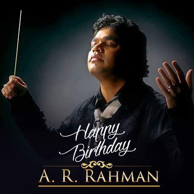Happy birthday A.R.rahman               