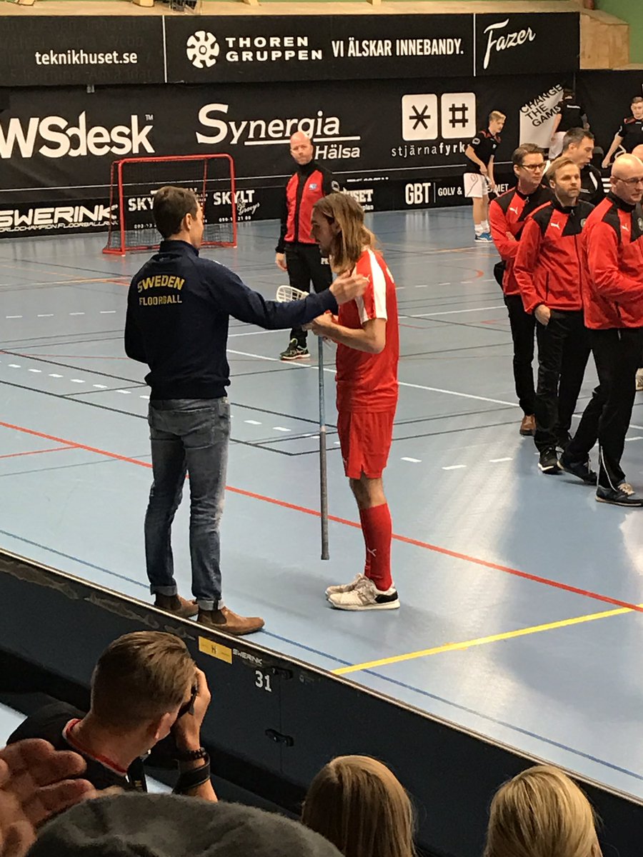 BeppeGustafsson's tweet photo. Hattrick, matchenslirare och vinst mer 10-1. #småland #sdfsm #smålandsinnebandy https://t.co/lM7S6igk4Q