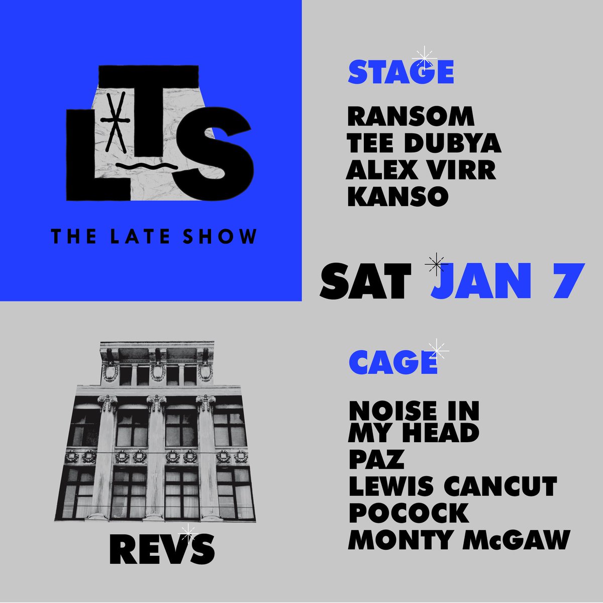 THE_LATE_SHOW's tweet photo. @NoiseInMyHeadFM @youthfulimplant @paz_paz_paz_paz @lewiscancut @setitoutradio @RevolvrUpstairs #TLSREVS https://t.co/33sbVp3PDM