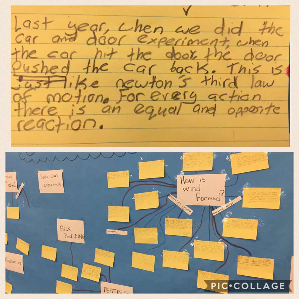 TMACapone's tweet photo. In #STEM Ss make connections which deepens understanding as it applies to #physics @KathyEChapman @DianeProvvido https://t.co/f1utNLyz3g