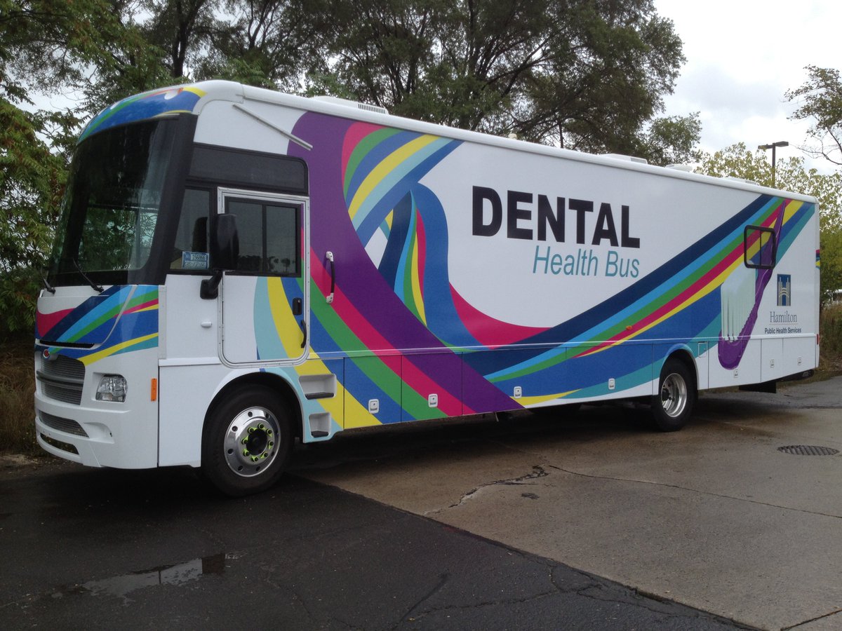 cityofhamilton's tweet photo. Did you know Hamilton has a Dental Health Bus? Providing dental care if you can’t afford it: https://t.co/cht4GoCoYt #HamOnt https://t.co/TM0J6fVExd