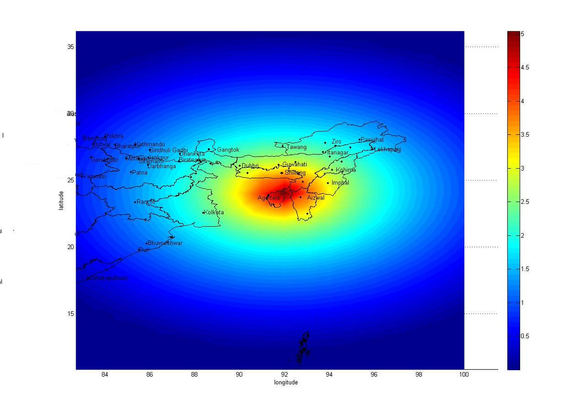 IMD_Earthquake's tweet photo. Earthquake of Magnitude:3.9, Occurred on:06-01-2017, 20:33:52 IST, Lat:24.1 N &amp; Long: 91.9 E, Depth: 55 Km, Region:Dhalai, Tripura https://t.co/Y8Na8AETUv