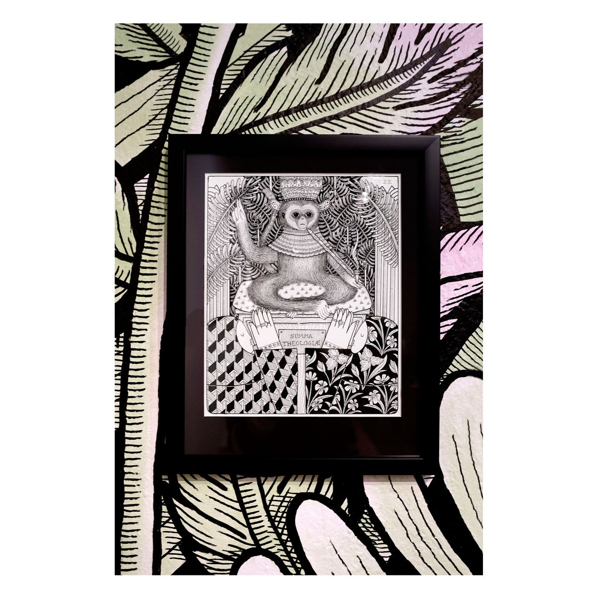 gucci's tweet image. On display at the @FIFTY24SF gallery, illustrations by #JaydeFish also feature in the #GucciSS17 collection by #AlessandroMichele.