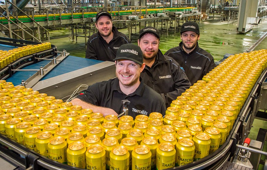 In the can, <a href="/thatchers_cider/">Thatchers</a> commissions first canning line tinyurl.com/zf837b9