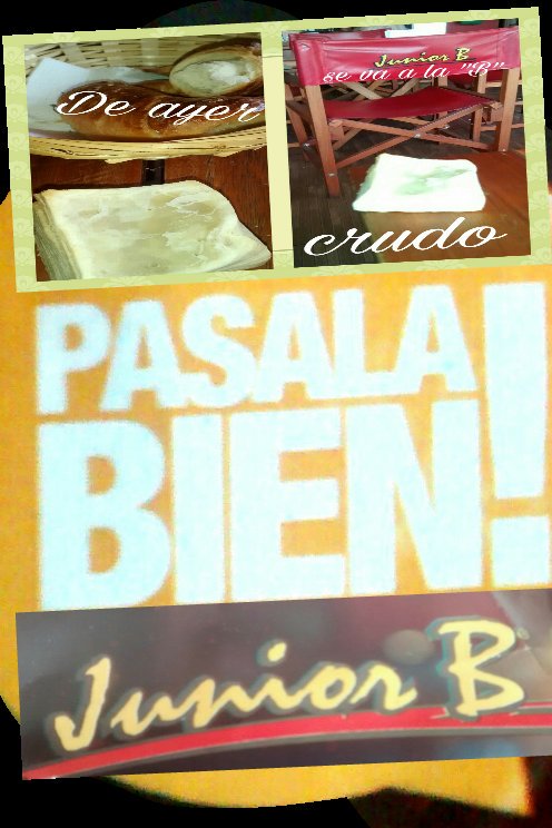 Prussso's tweet image. #VillaCarlosPaz @juniorb En la carta deberían agregar criollos crudos y medialunas de ayer "No te lo cambiamos y menos devolvemos el dinero"