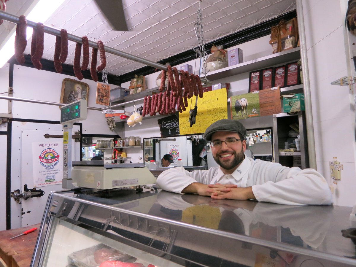 Revoltsandwich's tweet photo. 🍖 Getting our best cuts at @PinoPrimeMeats in Soho &amp; getting ready to make all your favorite sandwiches! #nyceats #nycmeats https://t.co/YJ06HRWaZh