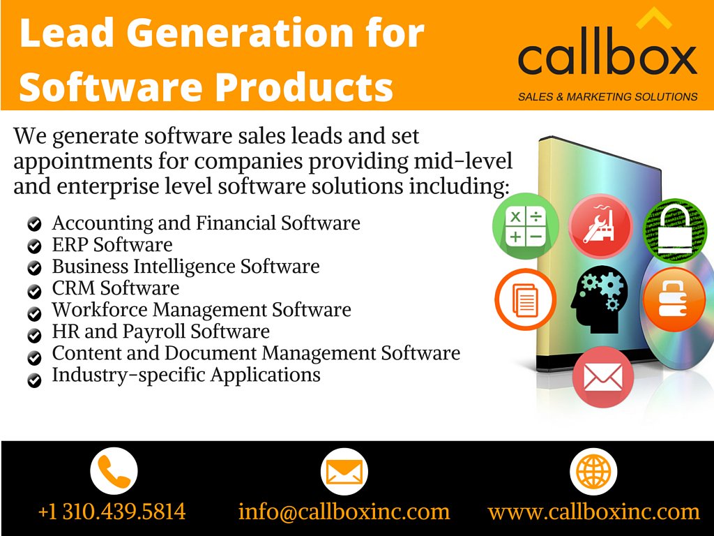 Marissa_911's tweet image. Qualified leads for your software services. Call 310.439.5814 RT @CallboxInc 
#softwaresalesleads #ERP #SaaS goo.gl/8LlPEQ
