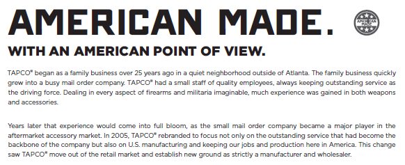 TAPCOinc's tweet photo. Did you know TAPCO products are... https://t.co/8Tpx0mMgaj