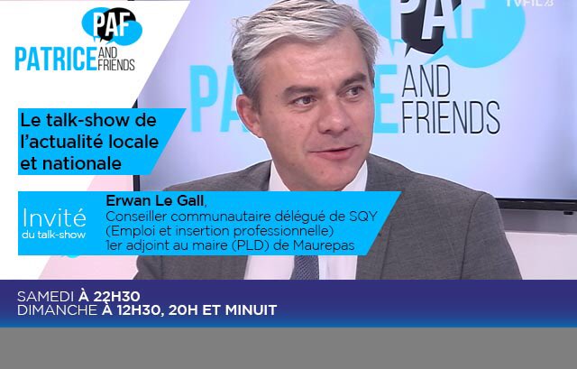 ErwanLG29760's tweet photo. #paf le talk de Patrice #carmouze sur @TVFIL78, j'ai eu l honneur de débattre avec ses chroniqueurs sur l'#emploi https://t.co/Ozgazk7z6J