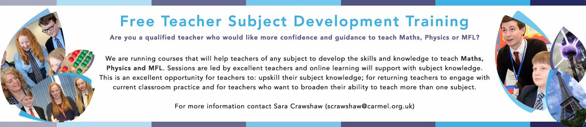 Carmel College tweet media