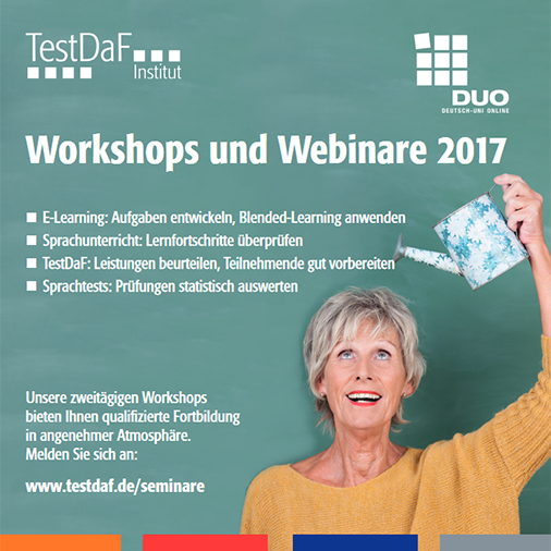 TestDaFInstitut's tweet image. Workshops und Webinare für #Sprachlehrer – jetzt anmelden und 10 % sparen: testdaf.de/zielgruppen/fu… #deutschlernen #languagetests #testdaf