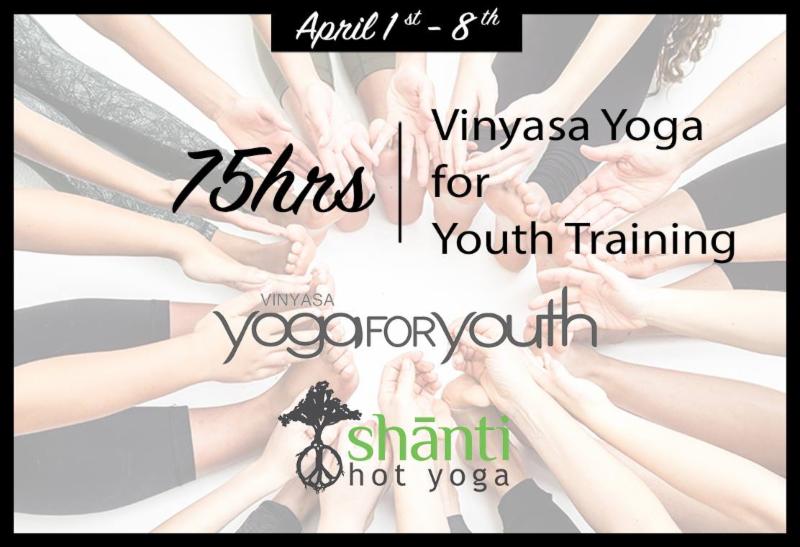 One Week Youth Yoga Training in April! Early Bird Pricing Ends February 1st conta.cc/2icC6Cm