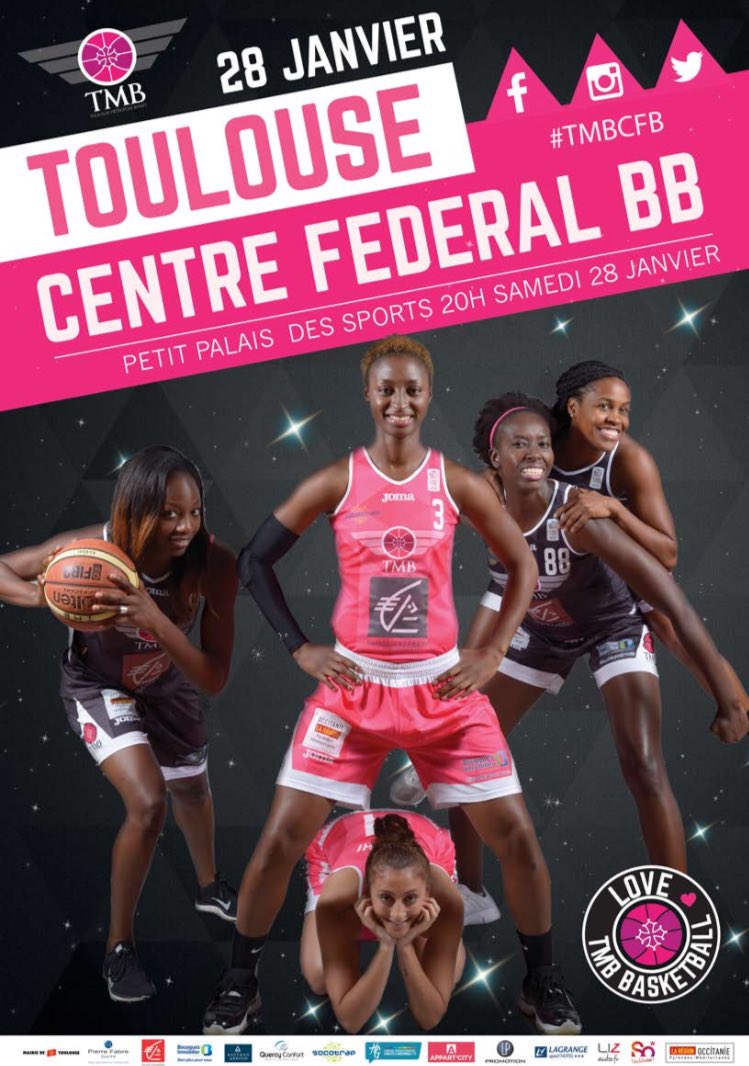 TMB_Basket's tweet image. Prochain match à domicile contre le Centre Fédéral @ffbasketball samedi 28 janvier à 20h ! Réservez vos places ici tmb-basket.com