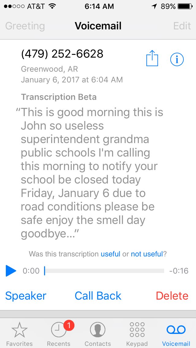 Poor Mr. Ciesla @GSD_Excellence voice mail translation not very kind with his name and some other details of the alert call!😝#SmellDay
