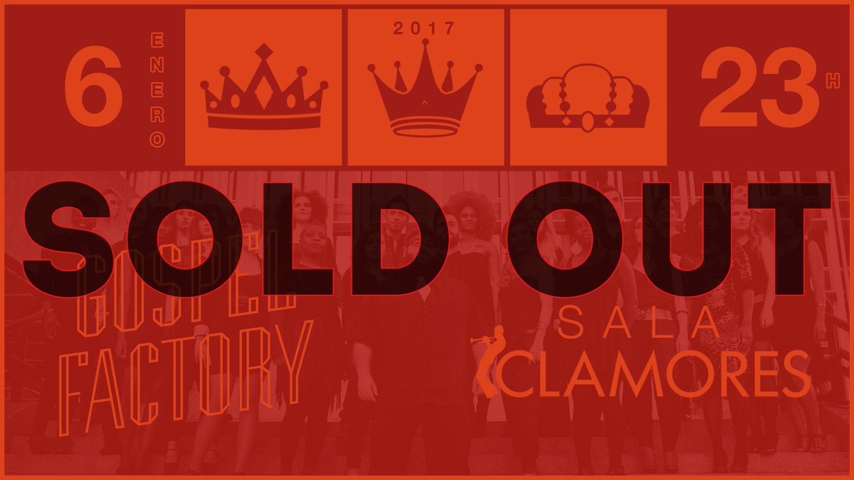 #GospelFactory nos trae una noche de #gospel a #salaclamores con un espectacular #soldout 
#Madrid #livemusic