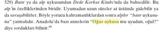 9sn's tweet image. "O zaman da Oğuz yiğitlerine ne kaza gelse uykudan gelirdi."
Korkut Ata