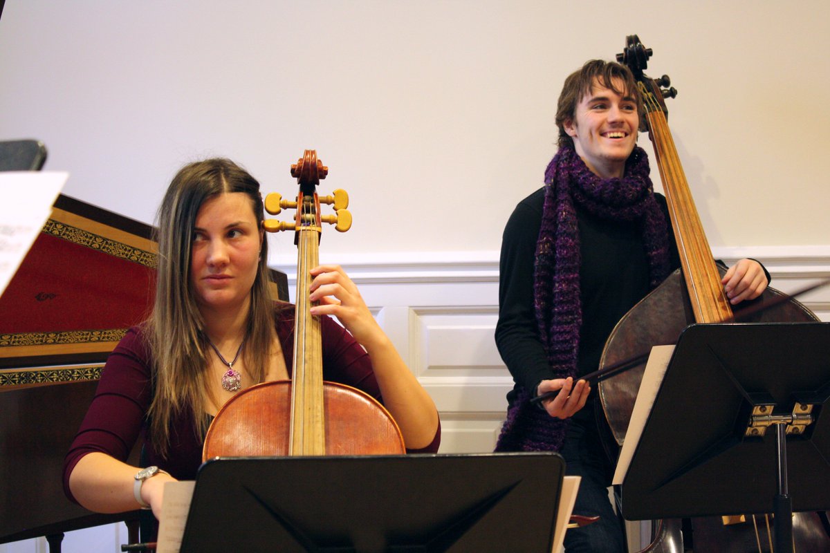 RCMLondon's tweet photo. Our #HistoricalPerformance musicians are gearing up to perform the very first concert in our brand-new #Farinelli Room this lunchtime https://t.co/RLiYrdh3Lq