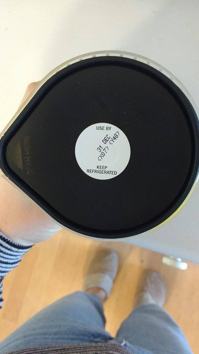 Bought this soup from <a href="/Tesco/">Tesco</a> yesterday, just tucked in to discover that it expired a week ago....