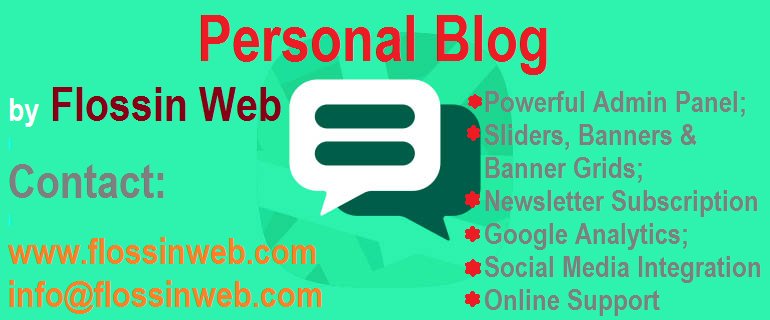 FlossinWeb's tweet photo. Are you a blogger who wants to reach more audience with professionalism at the top? Get your personal website today and #CommandYour2017 https://t.co/vHEMNzuwUf