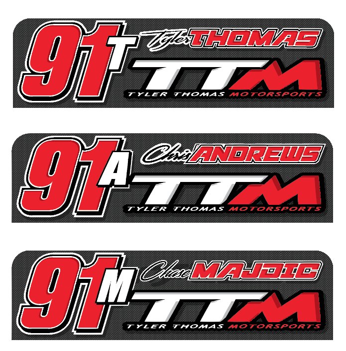 Last min. decals for <a href="/TylerThomas91/">Tyler Thomas</a> Mtspts for the 2017 <a href="/cbnationals/">Chili Bowl Nationals</a>! Gotta make their work area look jazzy! Hope one of em 'parks it!