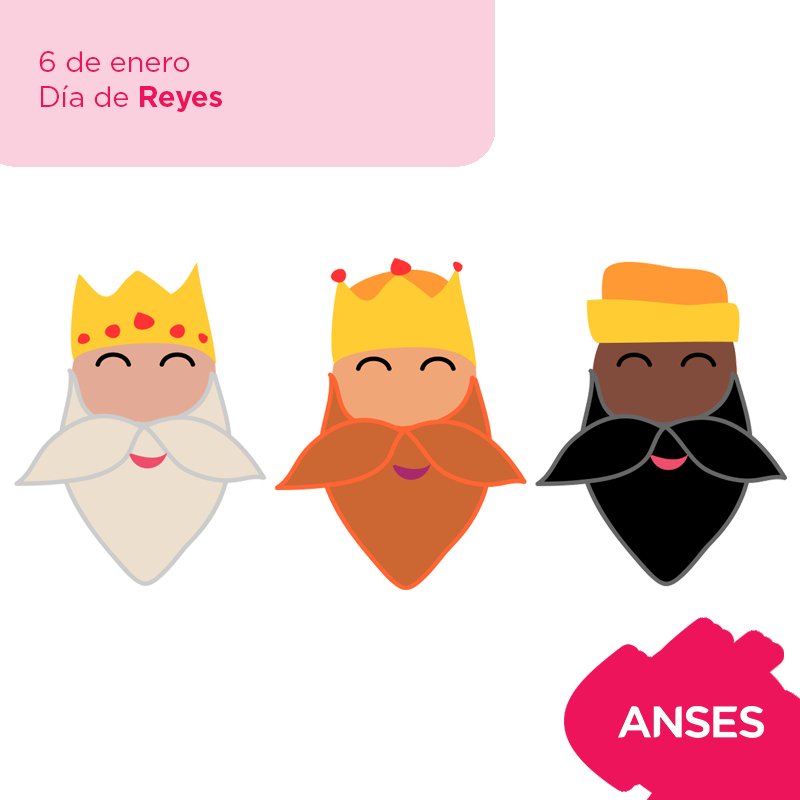 ansesgob's tweet photo. #Efemérides 6 de enero Día de Reyes 🎁👶🏻👧🏻👦🏻 https://t.co/zja4wXMkby