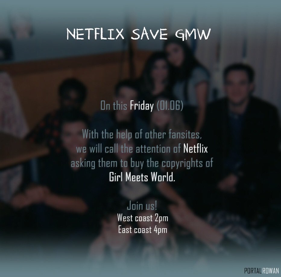PortalRowan's tweet photo. Let's get the attention of @netflix 💪🏼❤️ https://t.co/csDsZGatXU