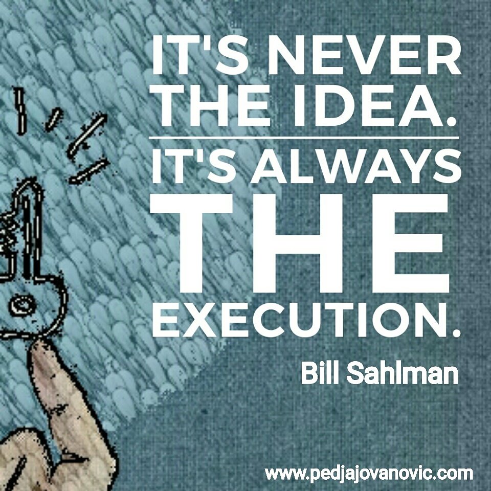 Nije problem u dobrim idejama već u nedostatku akcije <a href="/pedjajovanovic/">Pedja Jovanovic</a>