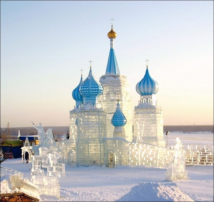 храм из льда. ледяной храм. ледяной храм в спб. губкинский, тюменская обл. ледяная часовня тургояк.