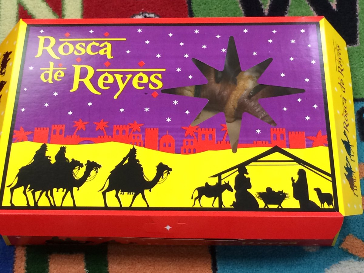 #fpg #CES Celebrando el Día de los Reyes! Rosca de Reyes en clase de Exploración Cultural con Sra. Yeli