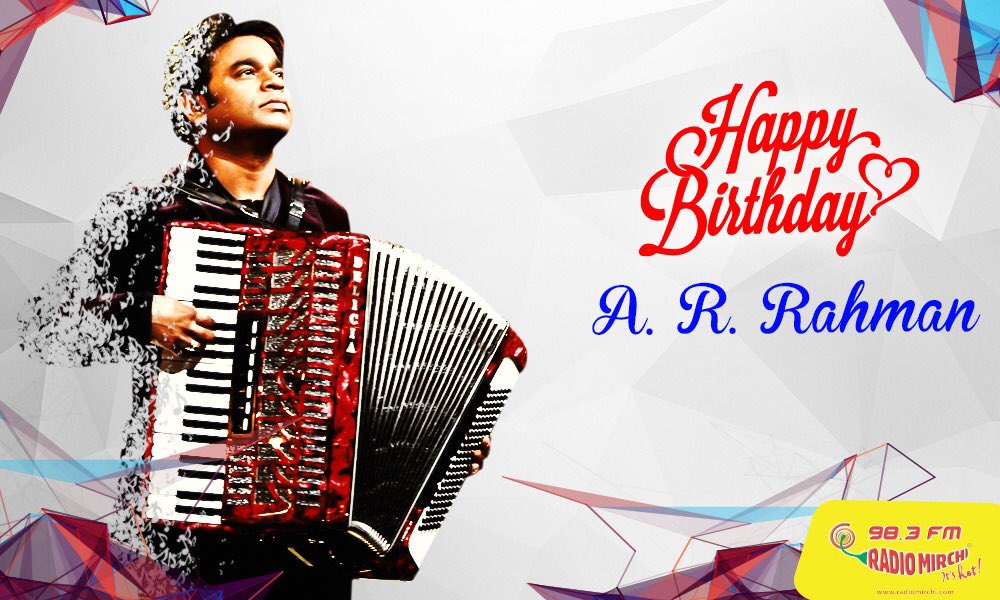 MirchiNagpur's tweet photo. He is gifted. He makes music that is magical. He is AR Rahman. Catch him on #SunsetSamosa with @mirchinidhi https://t.co/Oo7Jhxe9fD