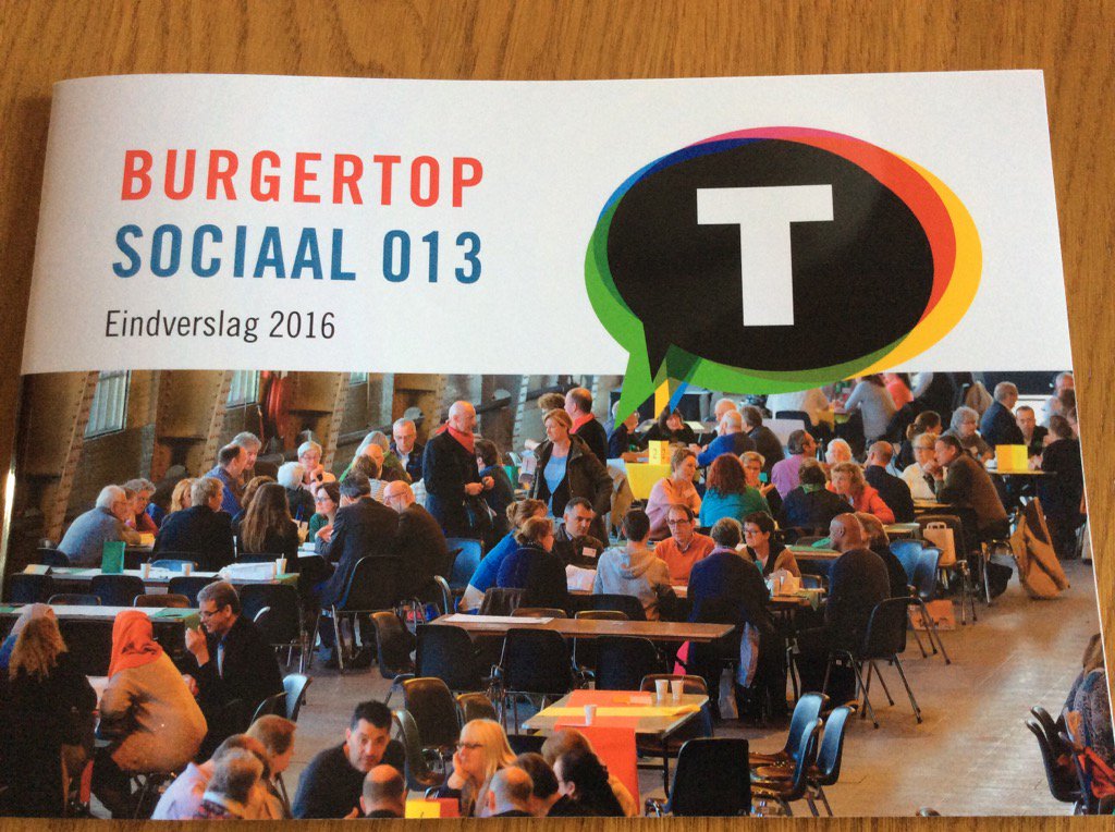 WillemsAnne's tweet photo. Nog even nagenieten en terug blikken met net ontvangen verslag @Burgertop013 Van ideeën in verbinding naar resultaten https://t.co/A2NXT7EQir
