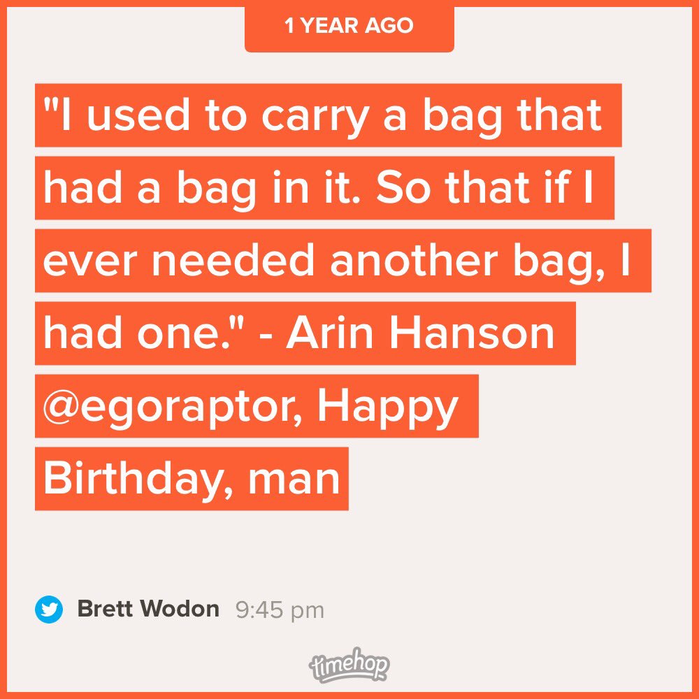  happy birthday, this is still my favorite quote of yours. Also you share a birthday with Marilyn Manson 