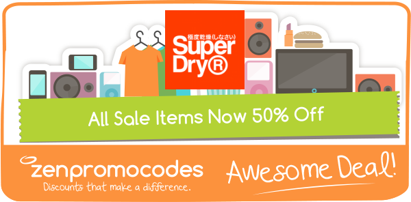 zenpromocodes's tweet photo. #Superdry #DiscountDeal All Sale Items Now 50% Off https://t.co/cF28CmO41x https://t.co/83CtSlg20g