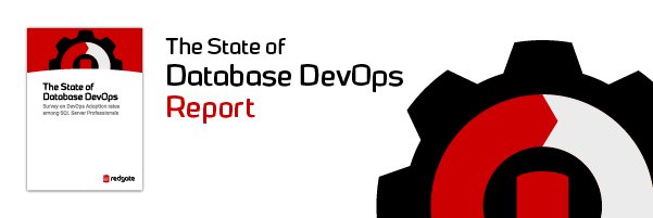 redgate's tweet photo. What are the key barriers to doing #DevOps for the database? Download the #StateofDatabaseDevOps report to find out https://t.co/WLaFyWmXzY https://t.co/Wu77HsqVZx