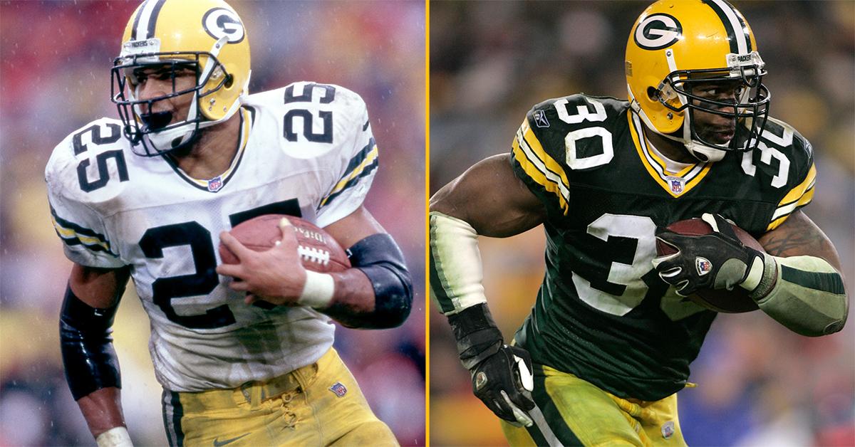 Green Bay Packers on X: 'Former #Packers RBs Dorsey Levens &