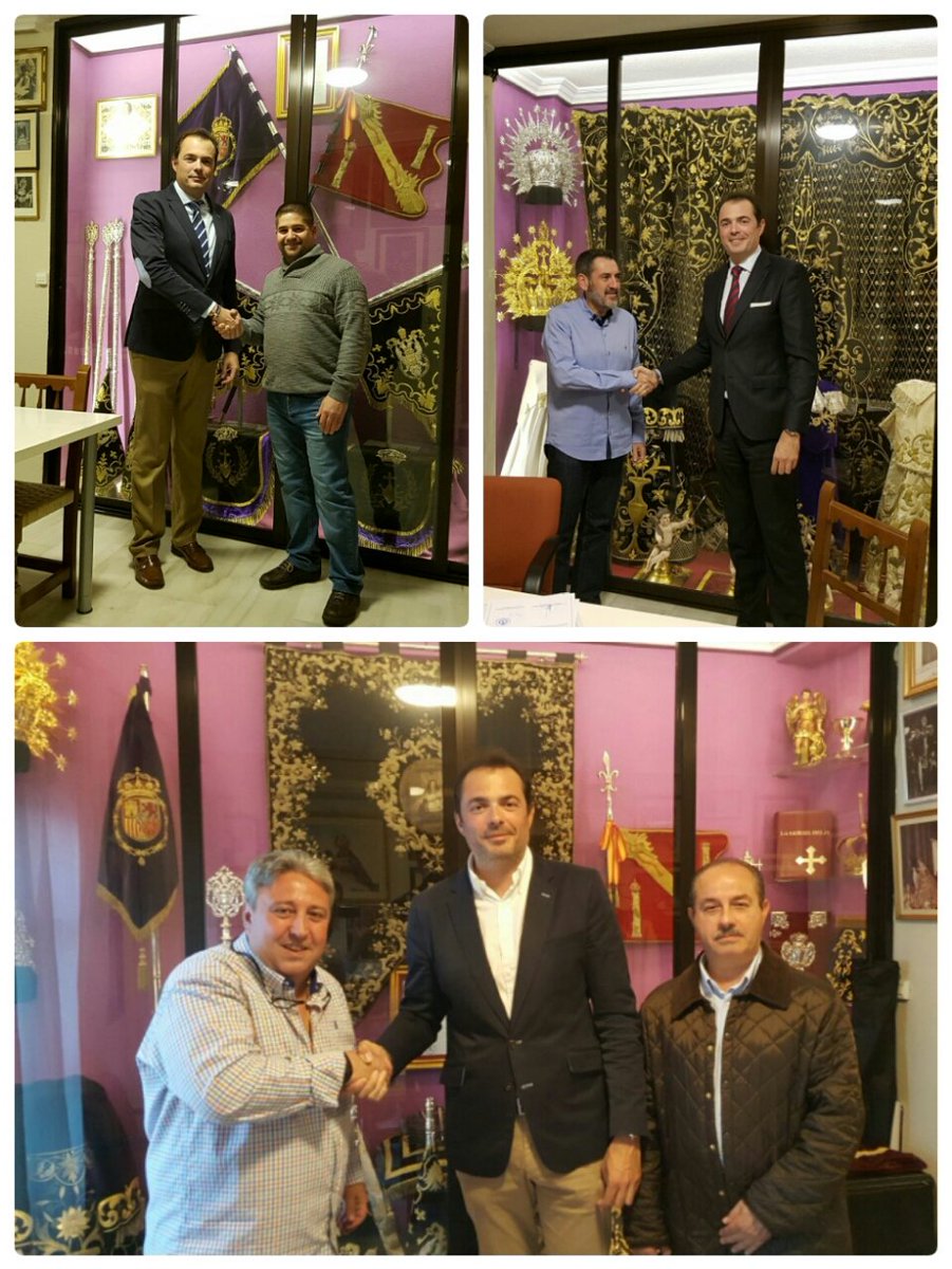 Recepción y firma de Bandas <a href="/bandacoronacion/">Coronación de Espinas</a> <a href="/3Caidas_Triana/">Tres Caídas de Triana</a> <a href="/lascigarreras/">Las Cigarreras</a> falta <a href="/EDH_1969/">Estrella de Dos Hermanas</a> por motivos de agenda.
#ConciertoAngustias