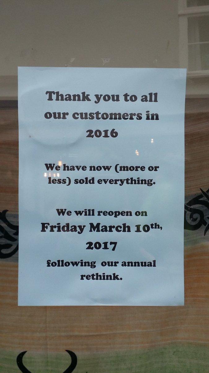 That's my kind of business philosophy #totnes #rethink